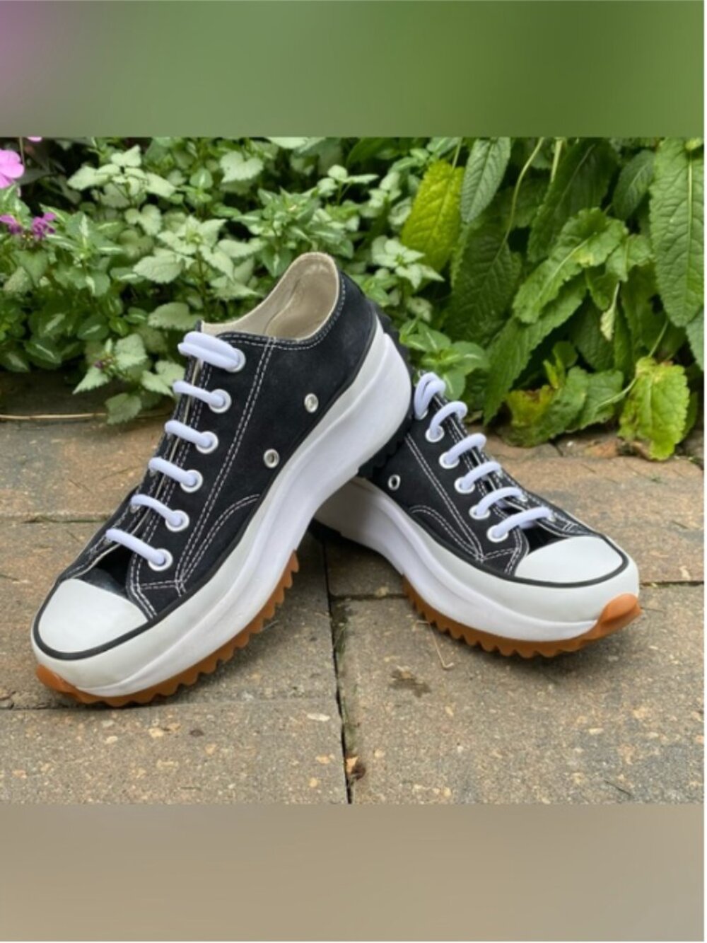 Converse Run Star Hike Ox Black White W7.5 US/ M6 US Fall Sale